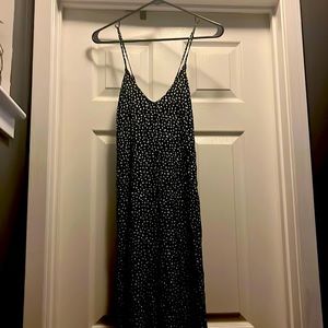 NWOT Old Navy black and white maxi dress